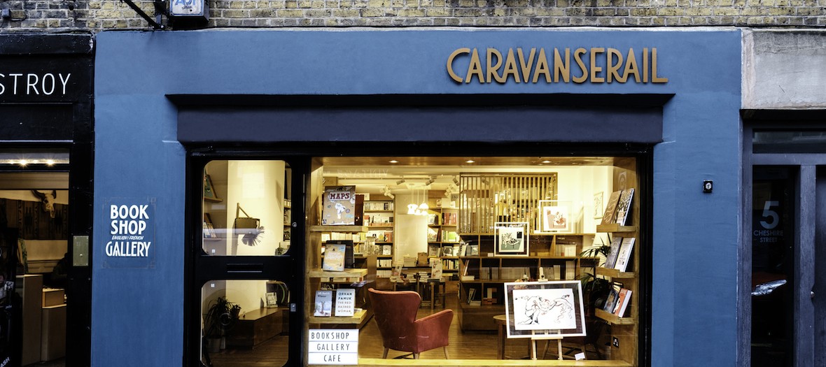 Caravanserail East London Bookshop Outdoor