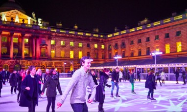 La patinoire de la Somerset House